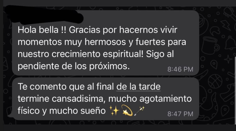 Testimonio círculo