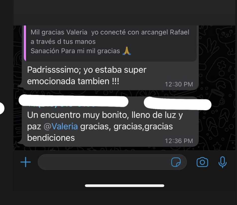 Testimonio sanación